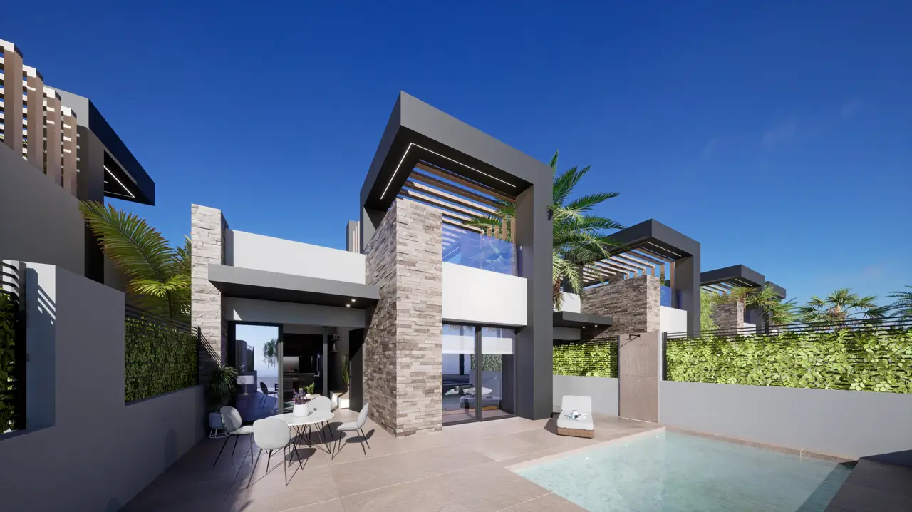 Novas Villas San Fulgencio - Design moderno e conforto mediterrânico - Preços