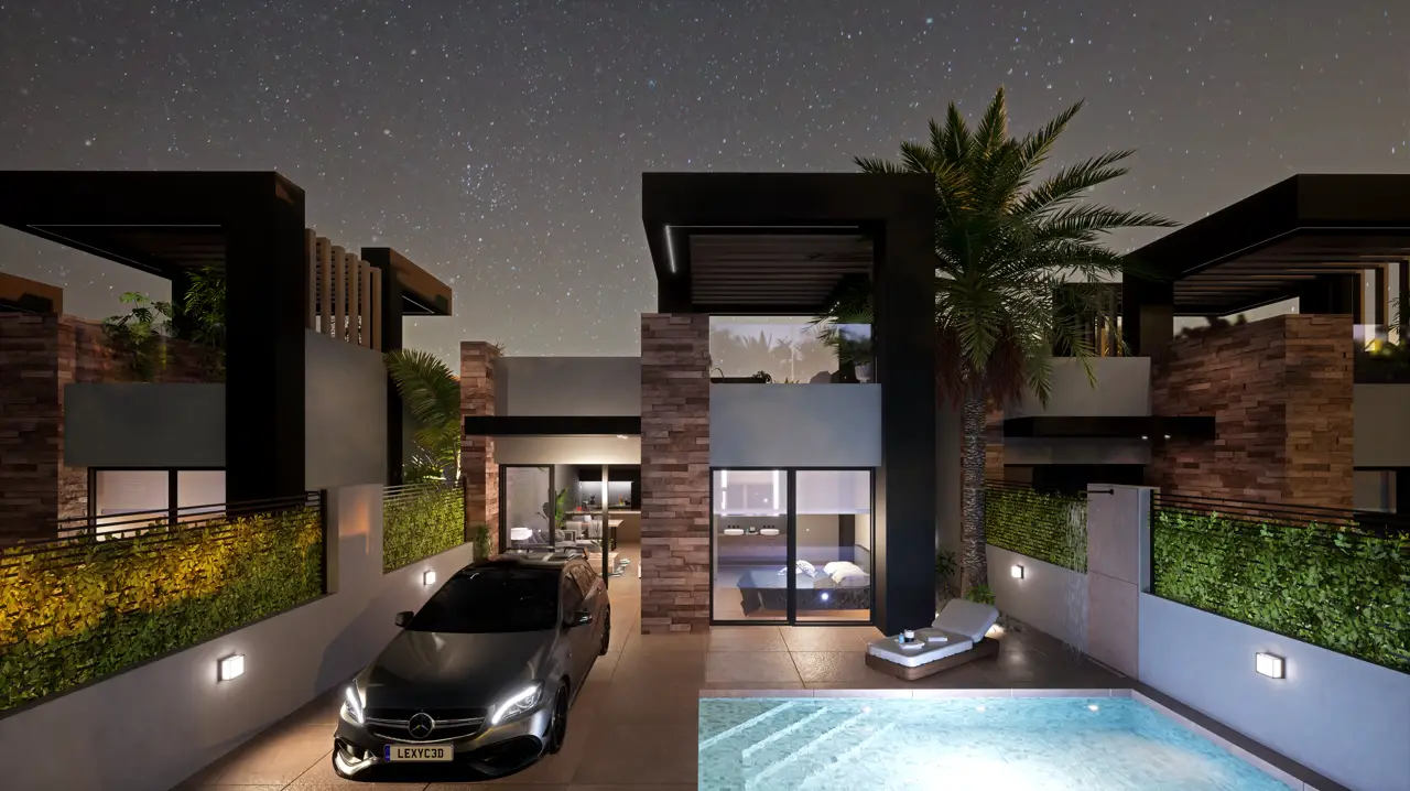 Novas Villas San Fulgencio - Design moderno e conforto mediterrânico - Preços