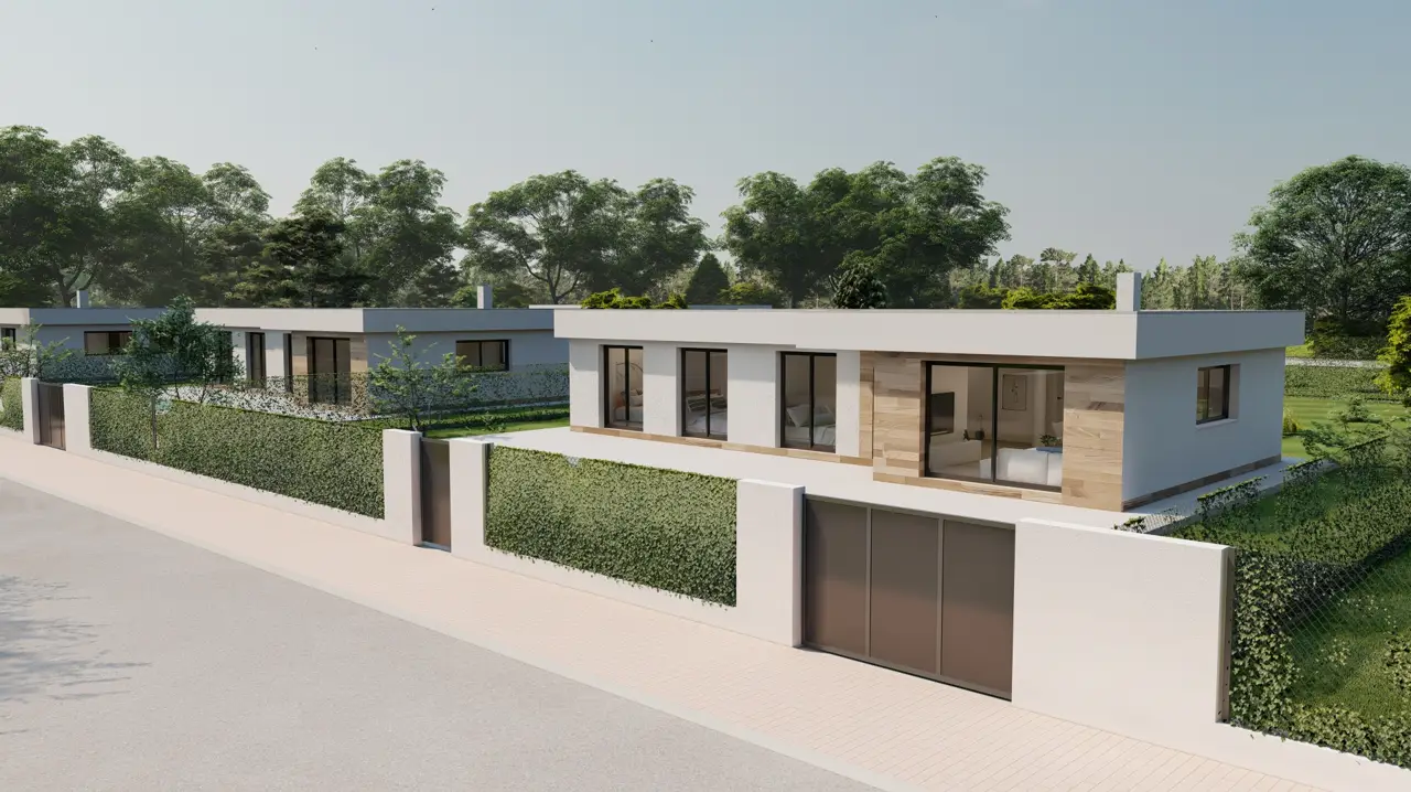 Villas modernes à Calasparra – Terrain de 1000 m² avec piscine privée