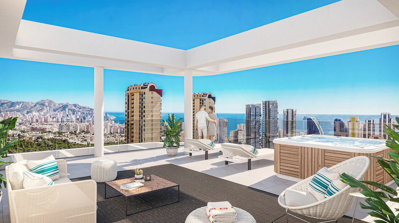 Appartements Benidorm Vue Mer : Résidence Unique, Costa Blanca - J&L Immobilier