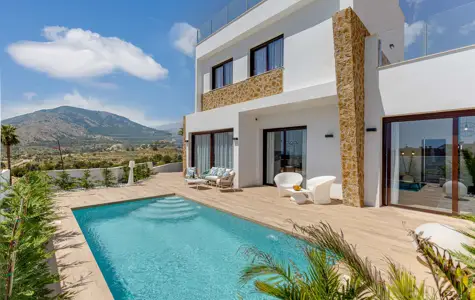 Villas de Luxe à Finestrat (Sali Sol Hills) - Vues Mer & Puig Campana
