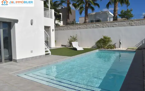 Superbe Villa à San Fulgencio, Alicante - Plain-pied, Piscine & Vue - Visite !