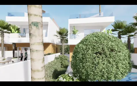 Villas Lo Romero Golf : Villas Modernes avec Vues Golf - Pilar de la Horadada