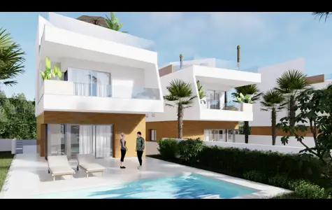 Villas Lo Romero Golf : Villas Modernes avec Vues Golf - Pilar de la Horadada
