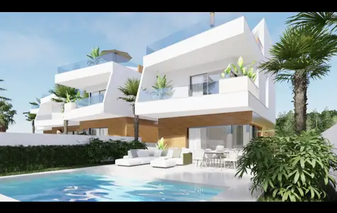 Villas Lo Romero Golf : Villas Modernes avec Vues Golf - Pilar de la Horadada