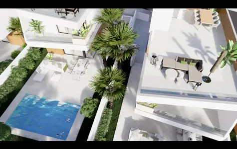 Villas Lo Romero Golf : Villas Modernes avec Vues Golf - Pilar de la Horadada