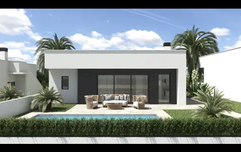 Villas Golf Neuves Condado de Alhama (Murcia) - Vue Panoramique & Piscine Privée