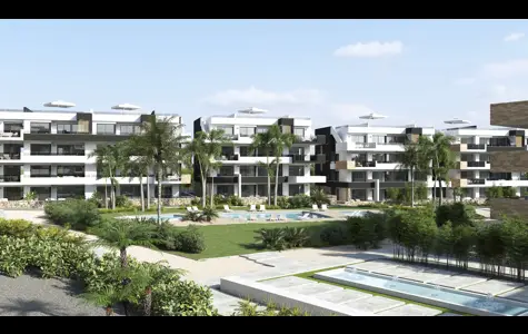 Appartements vue mer à Playa Flamenca – Résidence de luxe avec piscine et spa