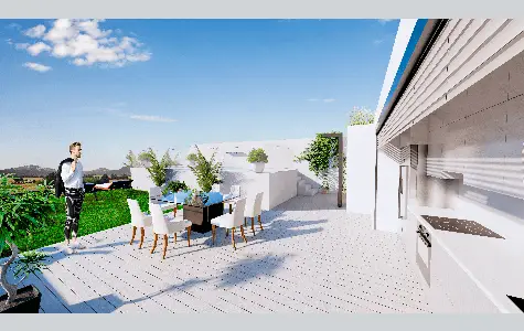 Maisons neuves à Benijofar – Piscine, terrasses et à 2 min du centre-ville