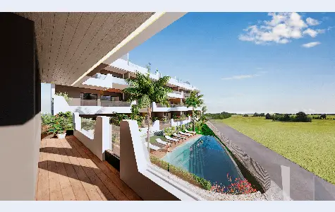 Maisons neuves à Benijofar – Piscine, terrasses et à 2 min du centre-ville