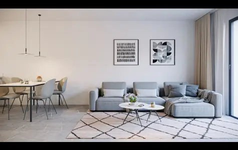 Maisons de ville à Altaona Golf – 2 à 3 chambres, piscine commune et solarium