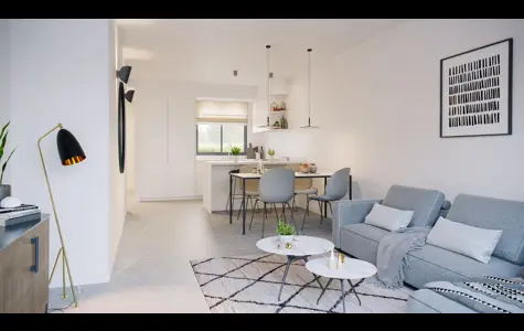 Maisons de ville à Altaona Golf – 2 à 3 chambres, piscine commune et solarium