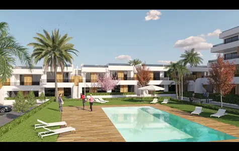 Bungalows modernes à Condado de Alhama – 2-3 chambres, terrasse et solarium