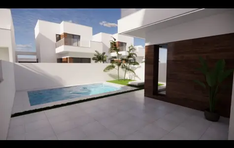 Villas modernes avec piscine privée à San Fulgencio – Confort et proximité des plages