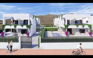 **Seaside Villas Mar de Pulpí : Nowoczesne wille z basenem i widokiem na morze - Od 383 tys.)