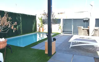 Maison Moderne Benijofar: Villa 2 Chambres avec Piscine Privée - Costa Blanca