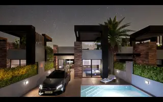 Novas Villas San Fulgencio - Design moderno e conforto mediterrânico - Preços
