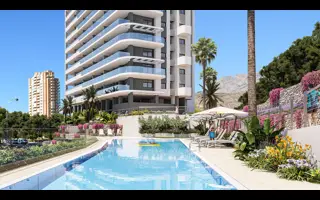 Appartements Benidorm Vue Mer : Résidence Unique, Costa Blanca - J&L Immobilier