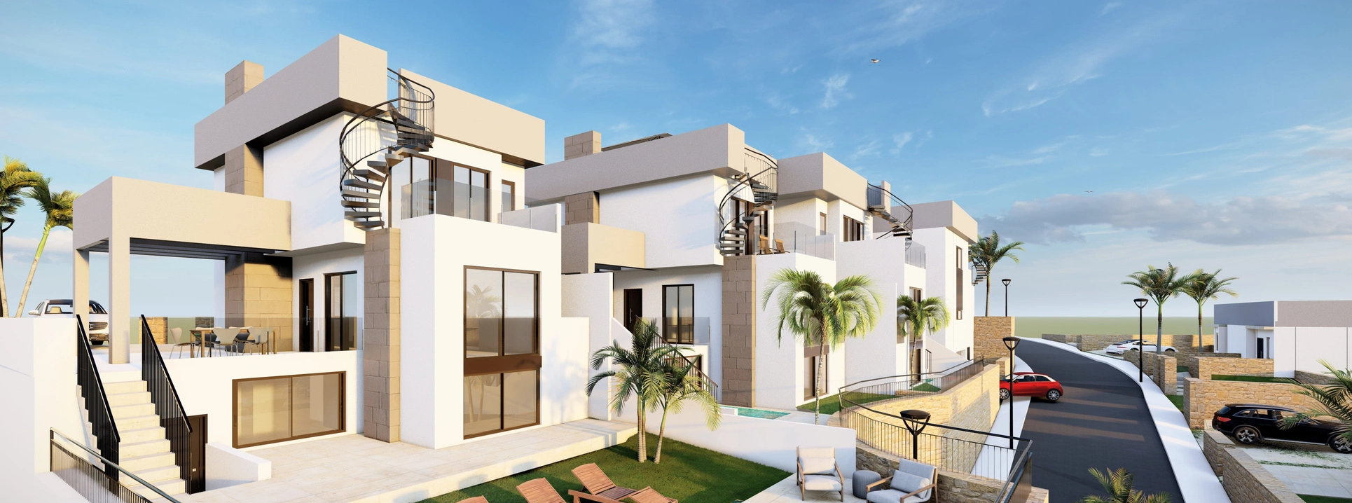 Wille Golf La Finca Algorfa: Widok na pole golfowe i luksus - Nowoczesne wille Costa Blanca