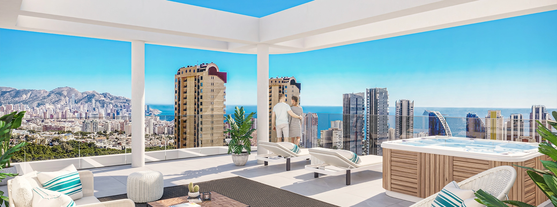 Appartements Benidorm Vue Mer : Résidence Unique, Costa Blanca - J&L Immobilier